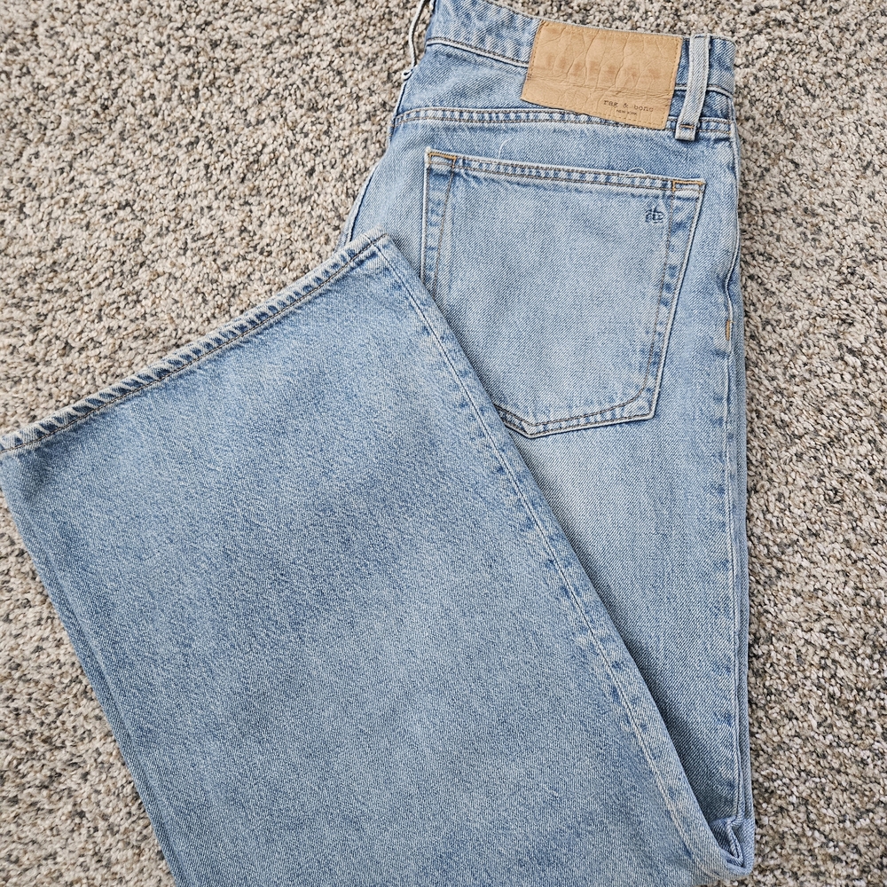 rag & bone Ruth Light Blue High Rise Women Jeans